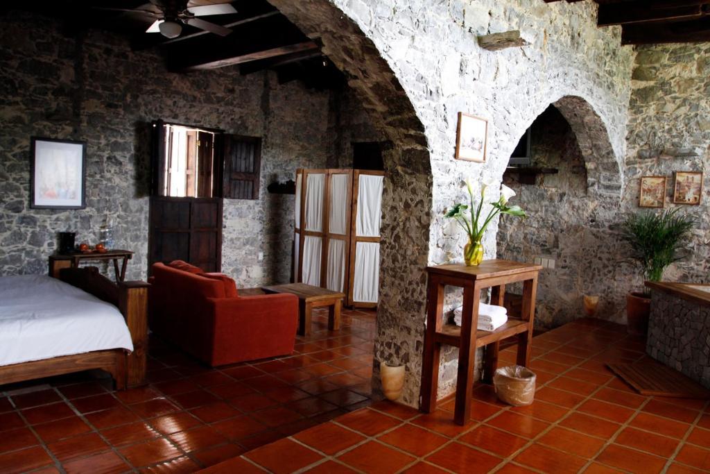 Hotel La Casa De Piedra Cuetzalan Exterior photo
